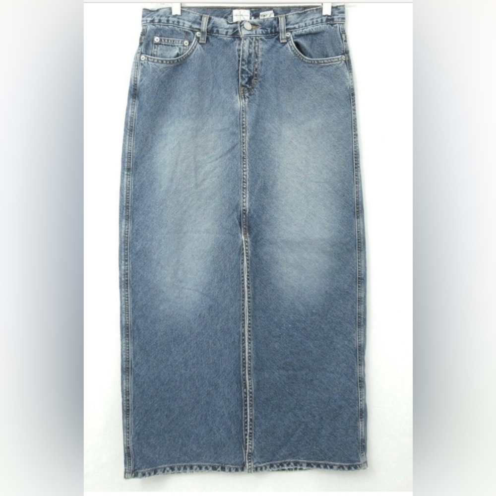 Vintage Calvin Klein Denim Maxi Skirt
